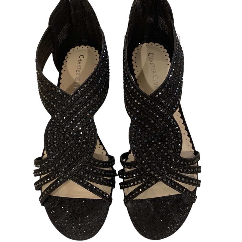 🛍️Charter Club Ginifur Wedge Sandals🛍️